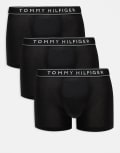 [Tommy Hilfiger] Tommy Hilfiger everyday essentials 3 pack trunks in black L BLK/BLK/BLK