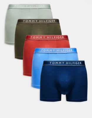 Tommy Hilfiger Everyday Essentials 5 pack briefs in multi