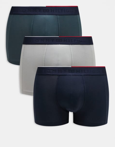 Tommy Hilfiger Everyday Micro 3 pack trunk in gray/blue - view 1