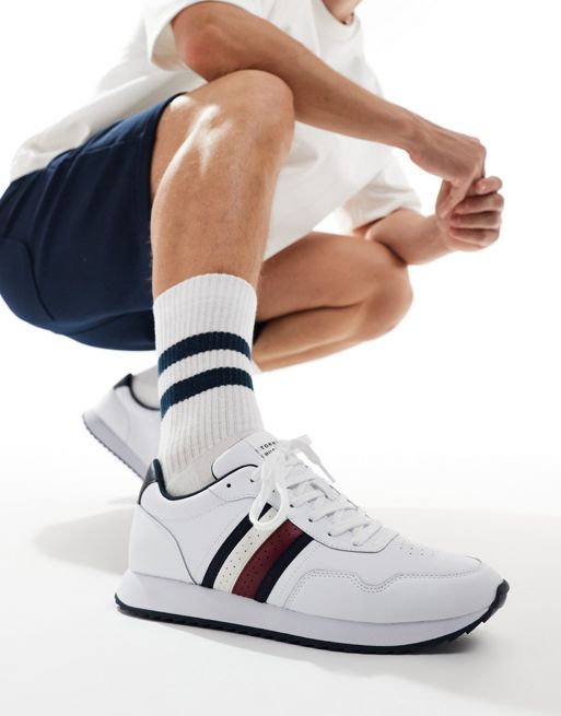 Tommy Hilfiger - Evo - Hvide løbesneakers