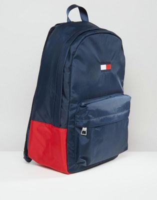 tommy hilfiger navy backpack