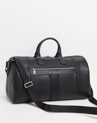 Tommy Hilfiger faux leather duffle bag 