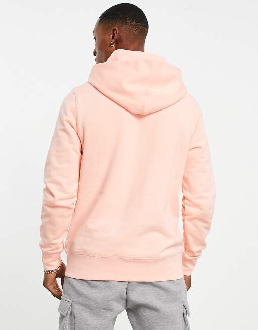 Tommy Hilfiger - Felpa rosa con cappuccio e logo lineare a bandiera, 3 di 4
