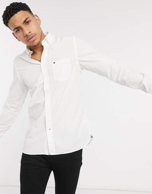 Tommy Hilfiger Fil A Fil Camicia Asos