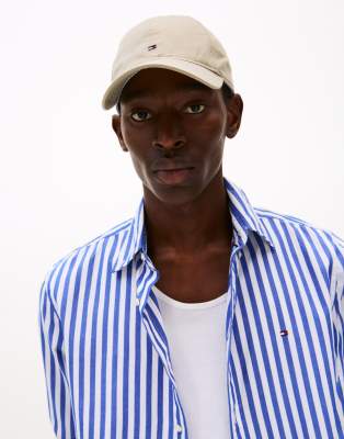 Tommy Hilfiger Flag Cap In Neutral