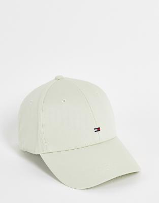 Tommy Hilfiger flag cap in off white