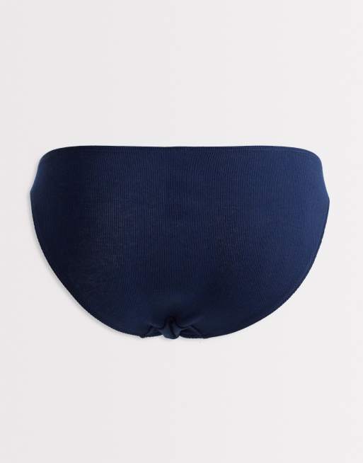Tommy Hilfiger - Flag - Confezione da 3 slip bikini a fascia rosso/bianco/blu navy, 3 di 3