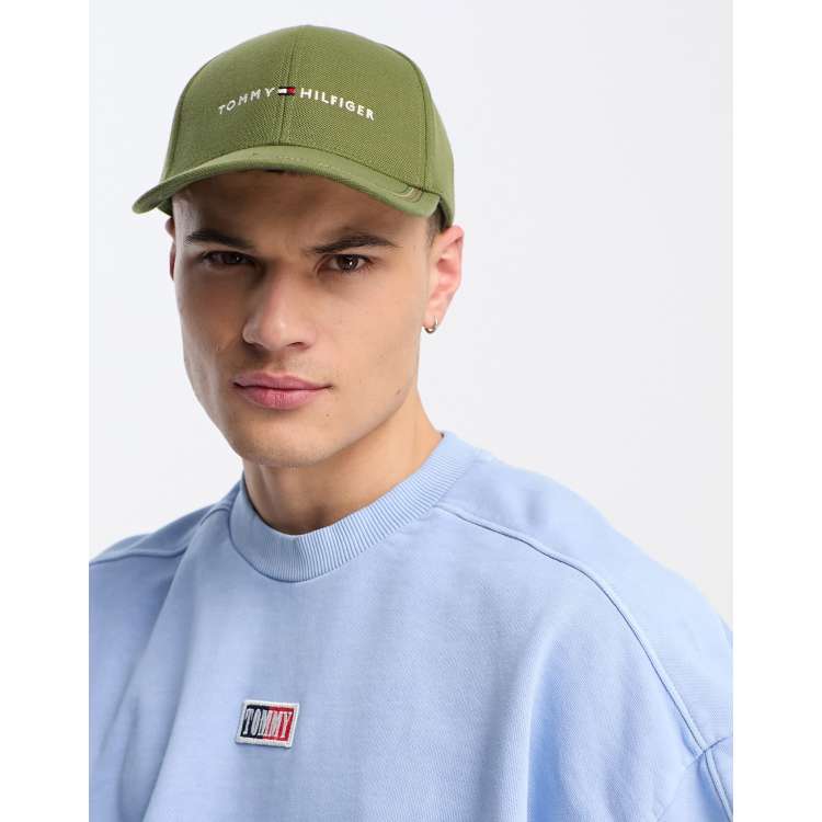 | in cap green logo ASOS flag Tommy Hilfiger established