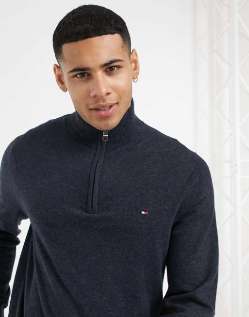 Tommy hilfiger clearance pullover half zip