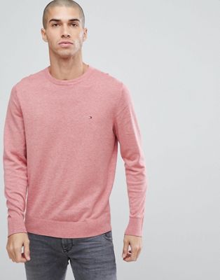 mens pink tommy hilfiger hoodie