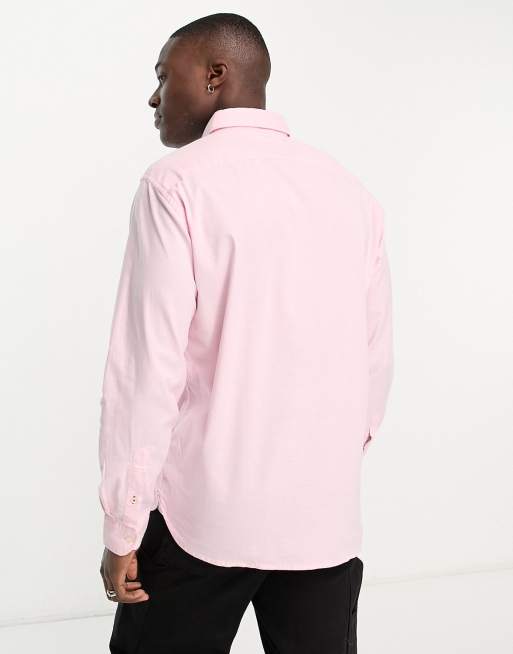 Light pink tommy hilfiger shirt new arrivals