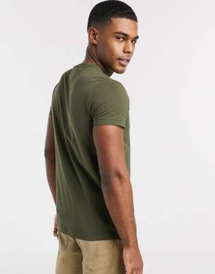 tommy hilfiger khaki t shirt