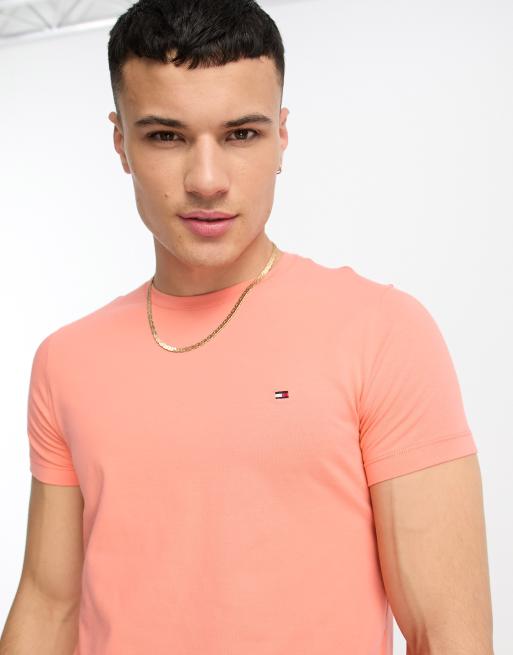 Tommy Hilfiger Peach Dusk Slim Fit T-Shirt