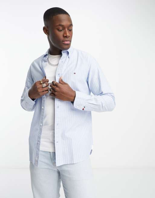 Tommy hilfiger clearance white dress shirt