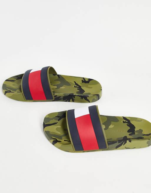 Tommy hilfiger camo store shoes