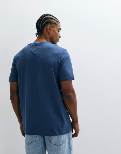 Tommy Hilfiger Flag Regular-Fit-T-Shirt in Blau, 5 von 5