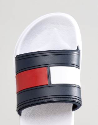 tommy hilfiger sliders grey