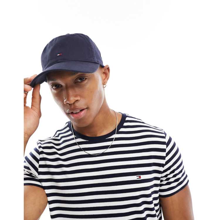 Tommy Hilfiger Black Adjustable Hats for Men for sale