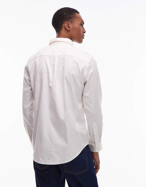 Tommy Hilfiger - Flanellen overhemd in wit, 3 van 5