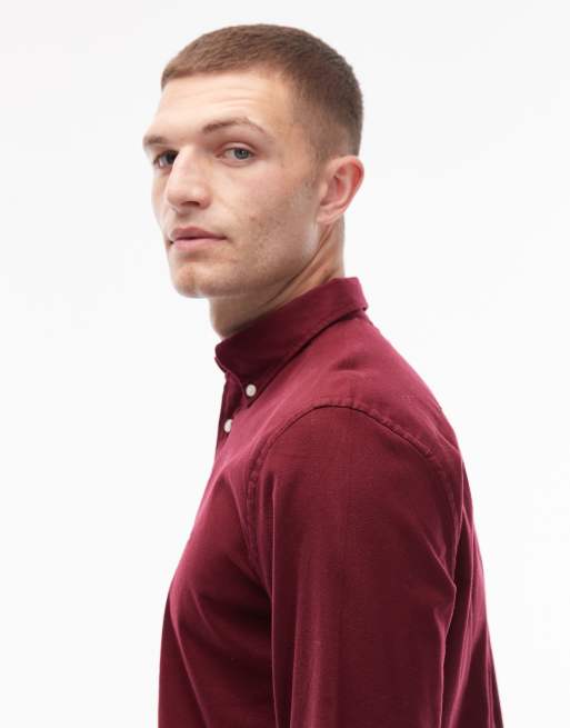 Tommy Hilfiger – Flanellhemd in Rot, 4 von 5