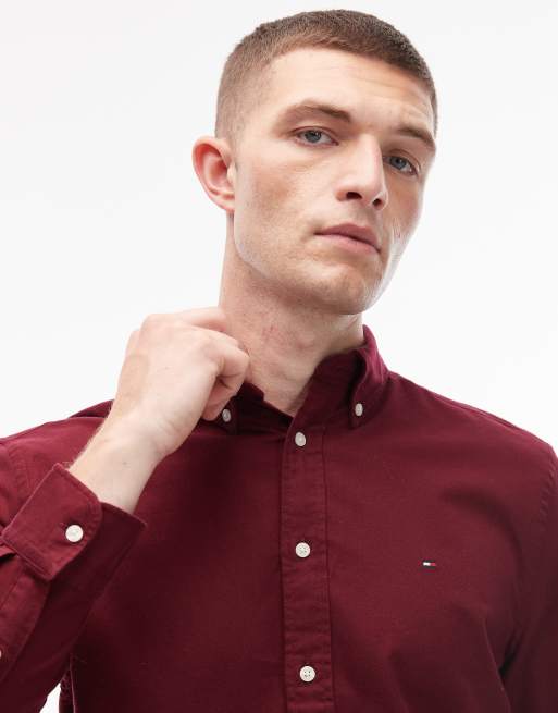 Tommy Hilfiger – Flanellhemd in Rot, 5 von 5