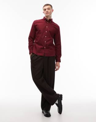 Tommy Hilfiger Flannel Shirt In Red