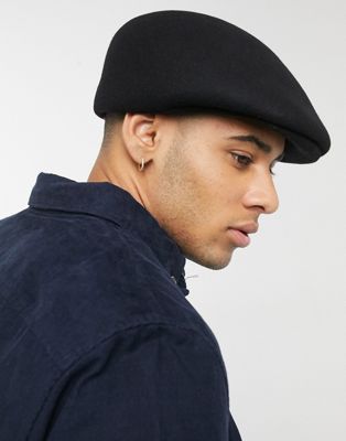 Tommy Hilfiger flat cap in black with 
