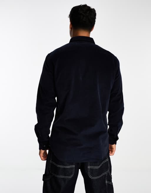 Tommy Hilfiger - Flex - Chemise unie en velours côtelé - Ciel du désert, 2 de 4