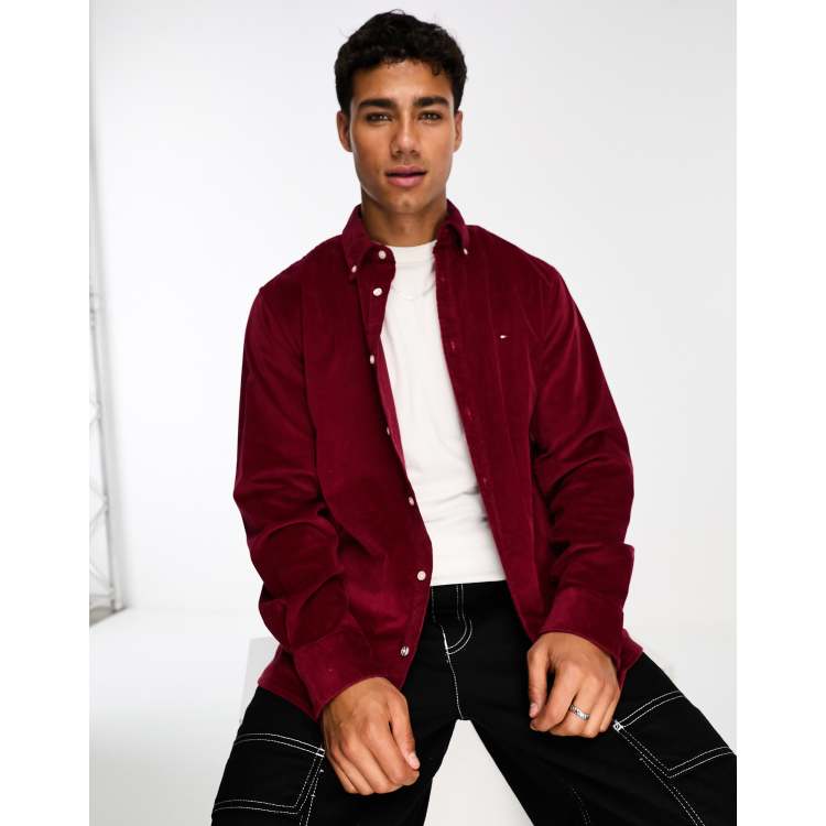 Tommy jeans corduroy clearance shirt