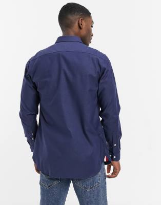 tommy hilfiger two tone dobby shirt