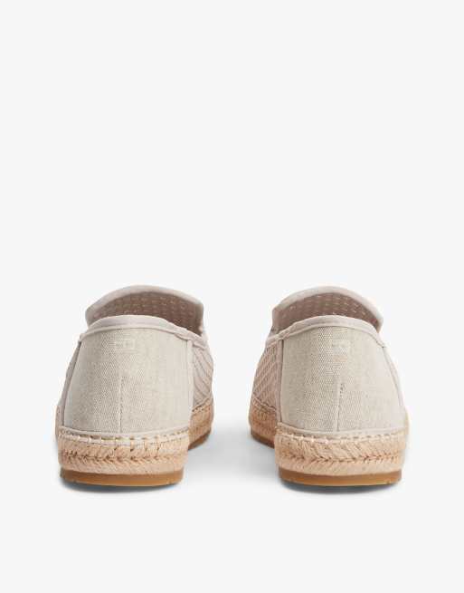 Tommy Hilfiger – Flexible Espadrilles in Beige mit Flechtoptik, 4 von 7