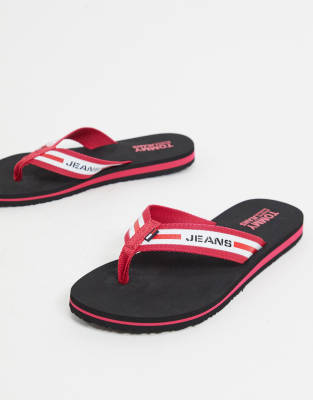 tommy hilfiger flip flops for ladies