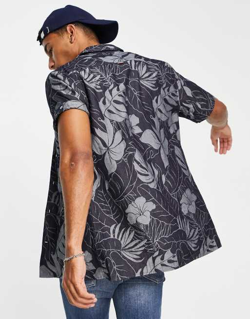 Tommy Hilfiger floral jacquard short sleeve shirt, 2 of 4