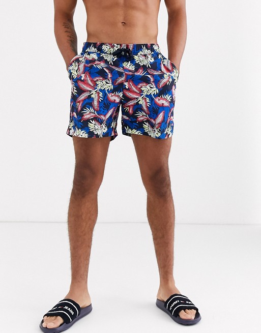 Tommy Hilfiger floral medium swim trunks