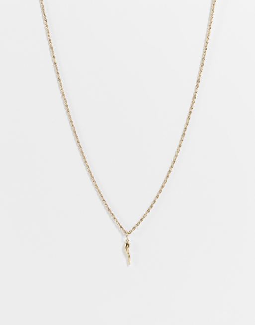 Tommy Hilfiger - Gedraaide schakelketting in goud