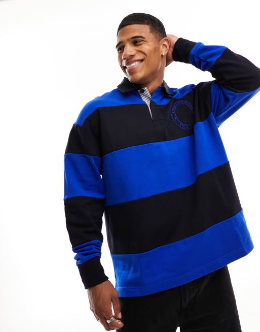 Tommy jeans tjm rugby on sale stripe