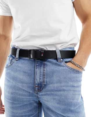 Tommy Hilfiger giftpack adan belt in black - ASOS Price Checker