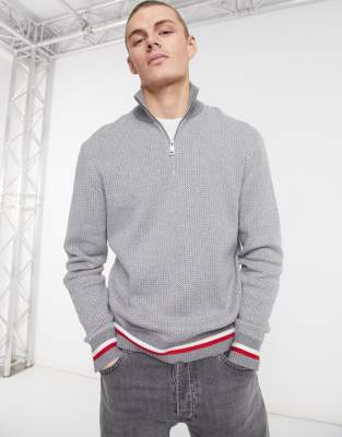 tommy jeans grey jumper