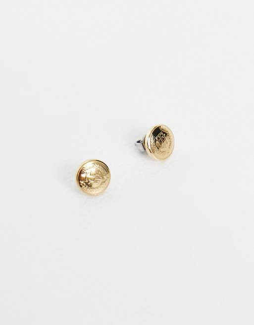 Tommy hilfiger outlet gold earrings