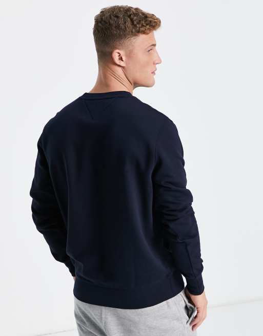 Tommy Hilfiger – Granatowa bluza z wyhaftowanym logo, 4 z 4