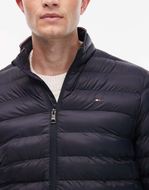 Tommy Hilfiger – Granatowa składana ocieplana kurtka, 5 z 5