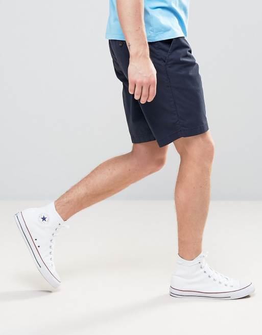 Tommy Hilfiger – Granatowe szorty chinosy o regularnym kroju, 4 z 4