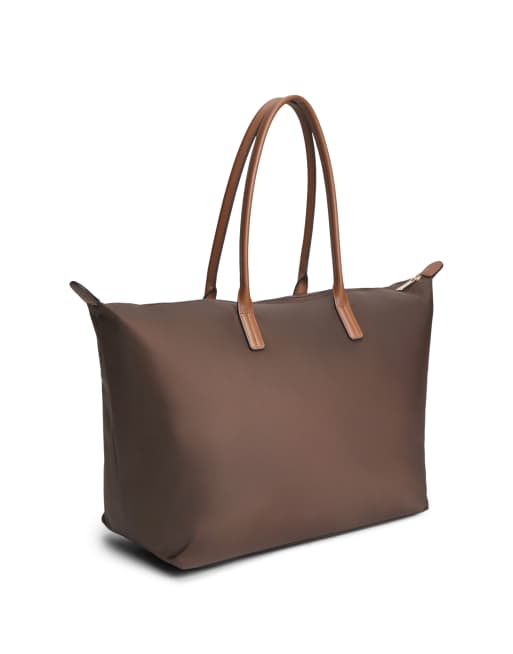 Tommy Hilfiger grand cabas maxi marron, 2 de 4