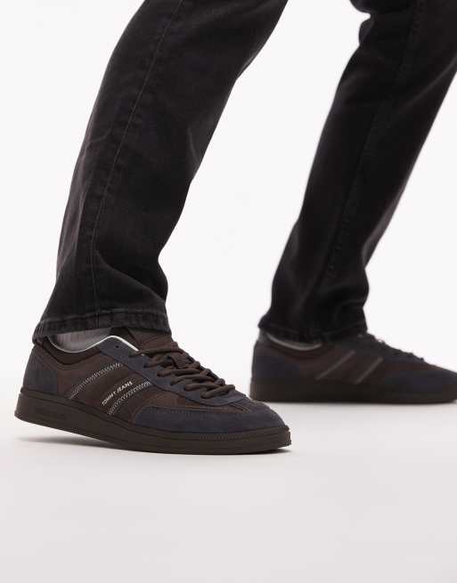 Tommy Hilfiger - Greenwich - Suède sneakers in bruin