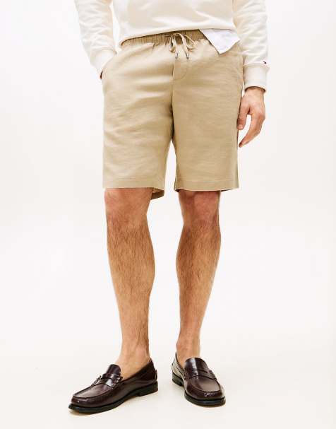 Tommy Hilfiger - Harlem - Short décontracté en lin mélangé - Beige - view 1