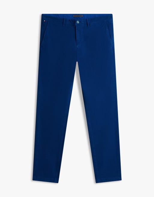 Tommy Hilfiger Harlem Tapered-Leg-Hose in Marineblau mit Waschung, 5 von 5
