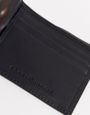 tommy hilfiger harry leather wallet