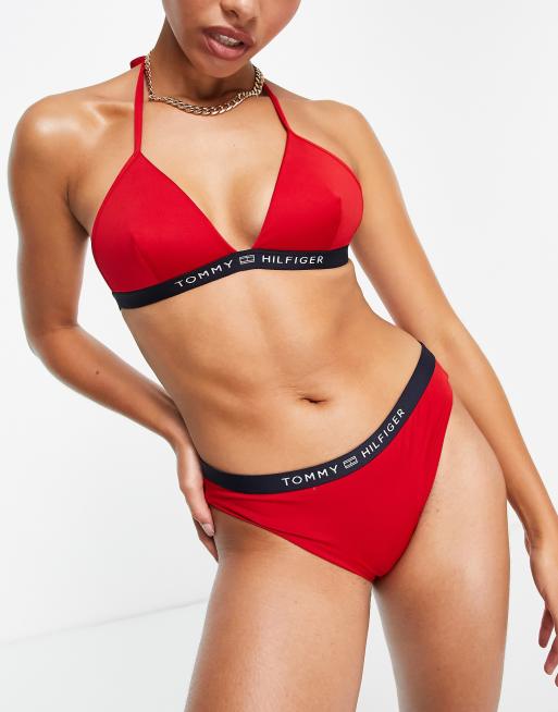 Bikini tommy hilfiger online rouge