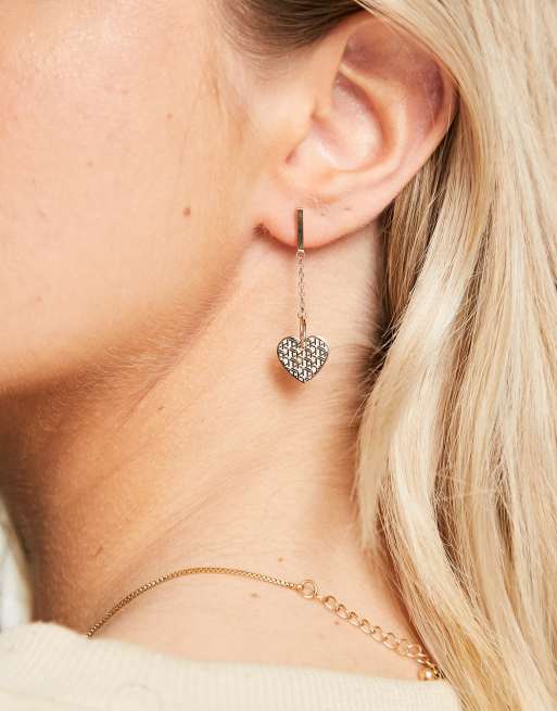 Tommy hilfiger deals rose gold earrings