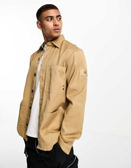 Tommy hilfiger shirt outlet jacket